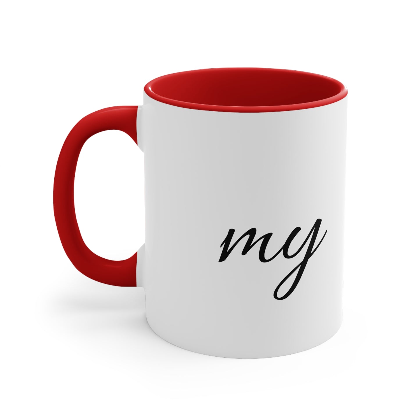 Accent Coffee Mug, 11oz-my time