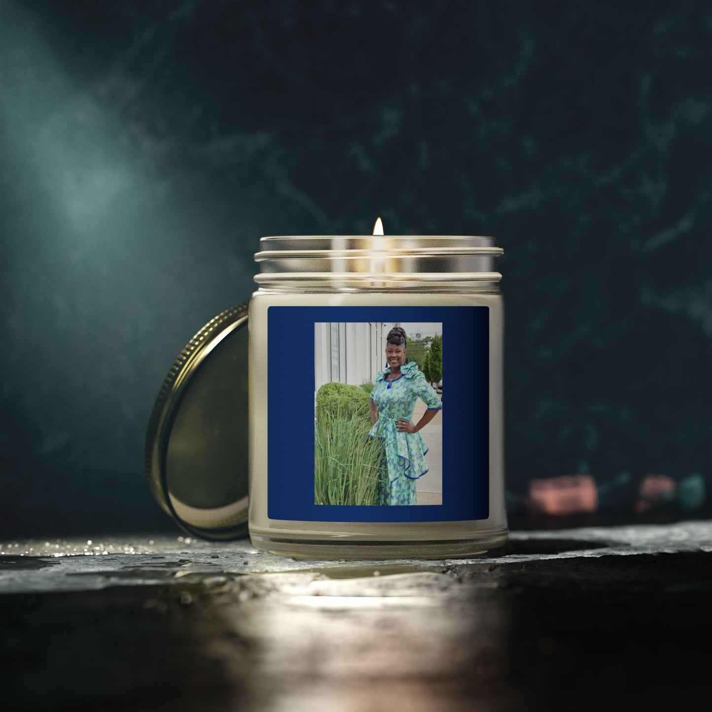 Scented Candles, Coconut Apricot Wax (4oz, 9oz)-CLEMON CANDLE 2