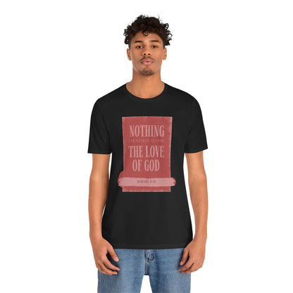 Unisex Jersey Short Sleeve-NOTHING SHALL SEPARATE US-BLACK