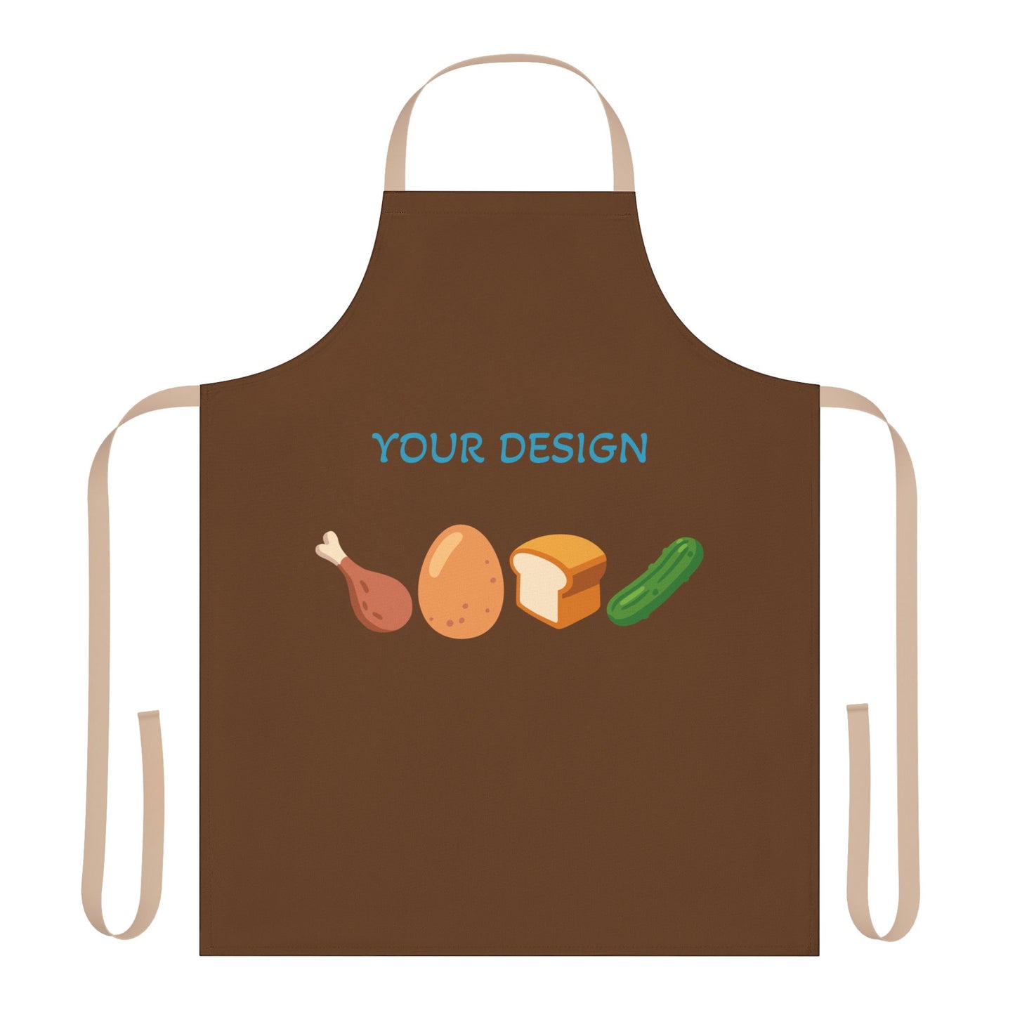 Apron, 5-Color Straps (AOP)YOUR DESIGN