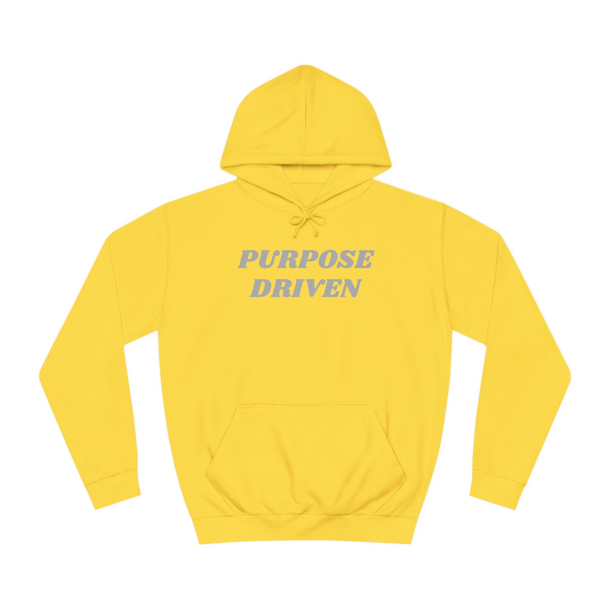 Unisex College Hoodie-PURPOSE DRIVEN