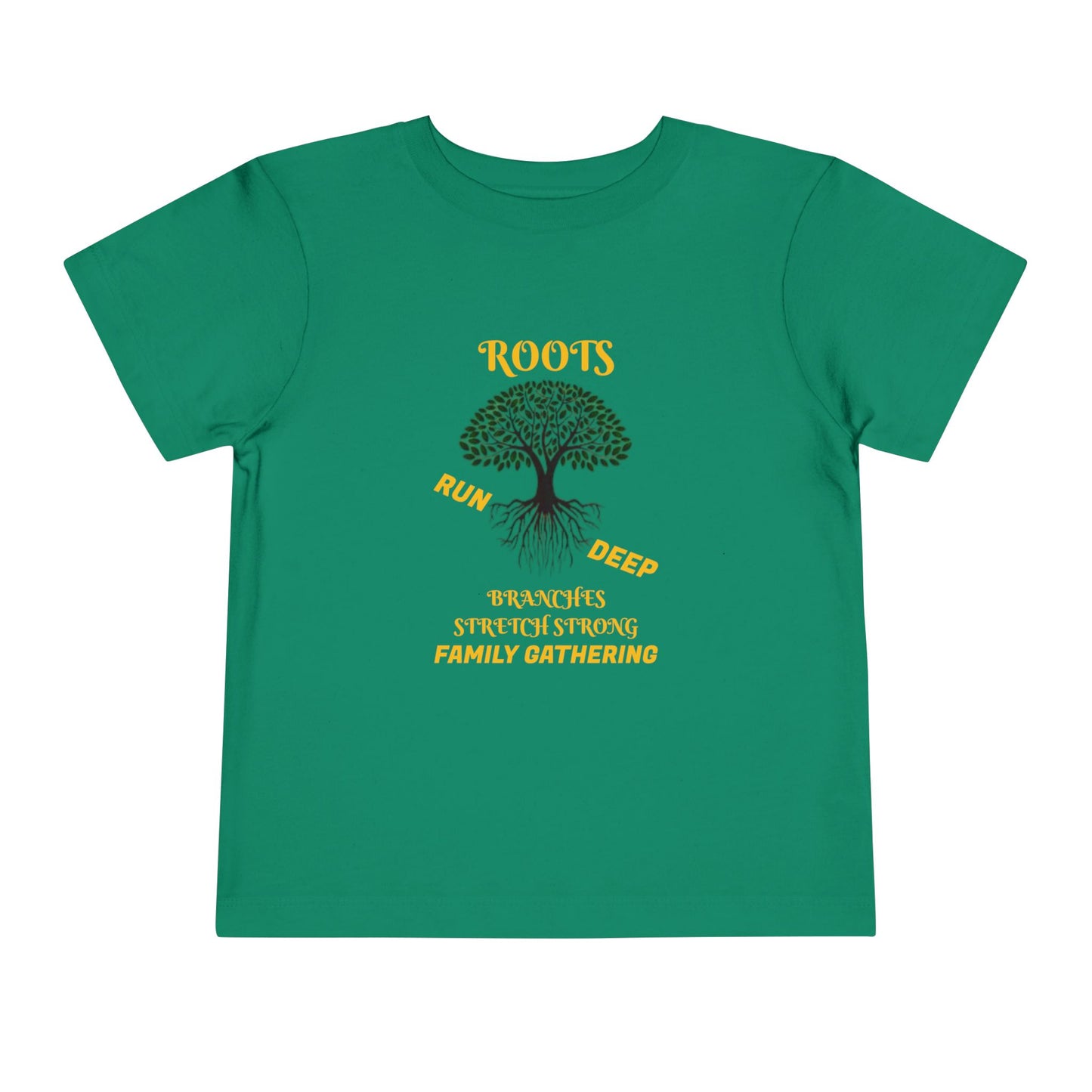 Toddler Short Sleeve Roots Run Deep-Branches Stretch Strong 2025 Family Gathering