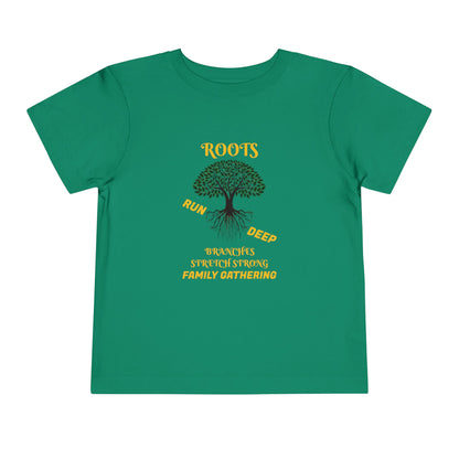 Toddler Short Sleeve Roots Run Deep-Branches Stretch Strong 2025 Family Gathering