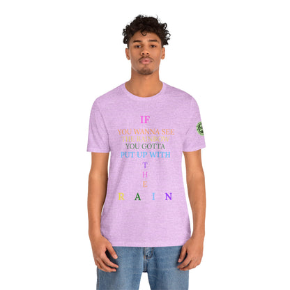 Graphic Tee —"RAINBOW" Inspirational Shirt 1