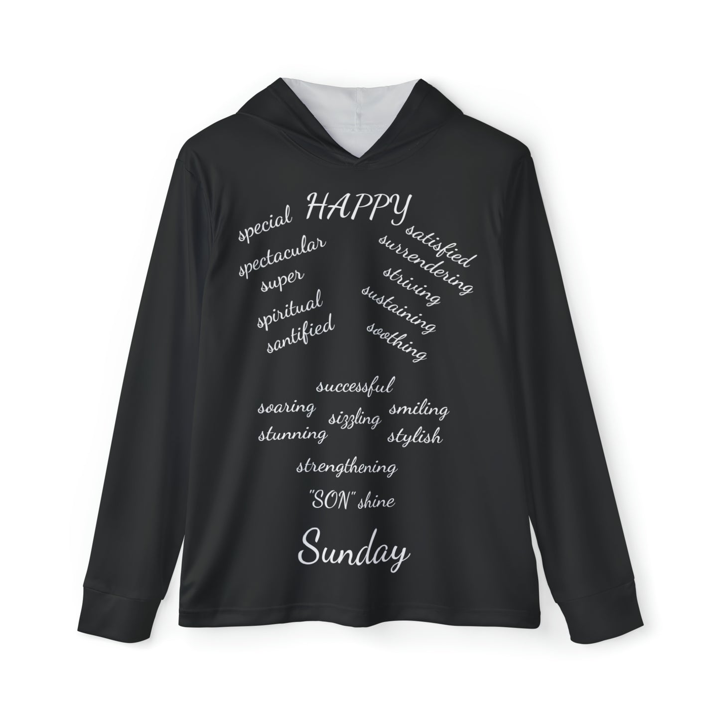 Men's Sports Warmup Hoodie (AOP)-Happy Sunday