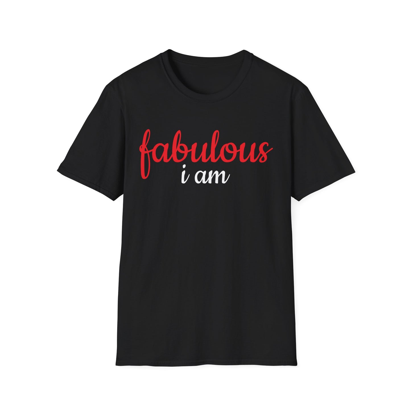 Unisex Softstyle Short Sleeve-fabulous i am