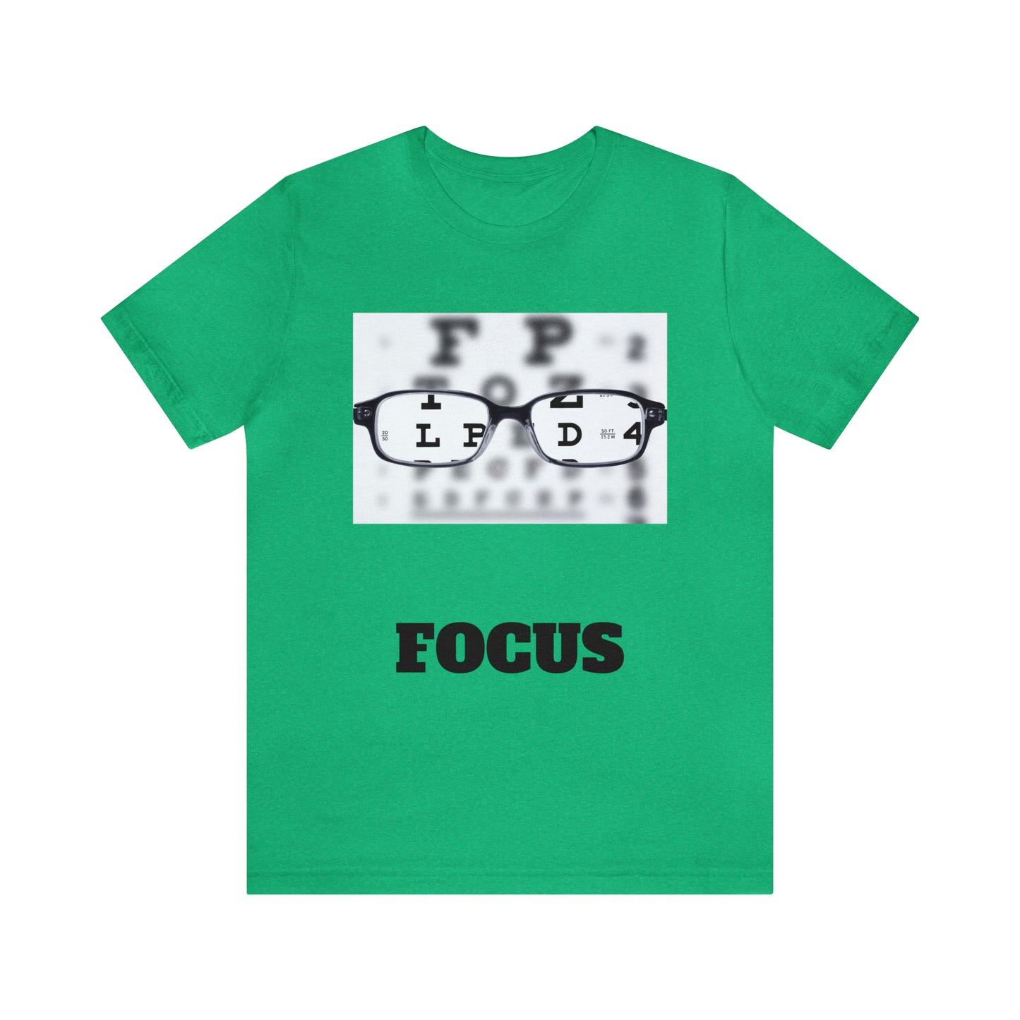 Unisex Jersey Short Sleeve Tee-FOCUS