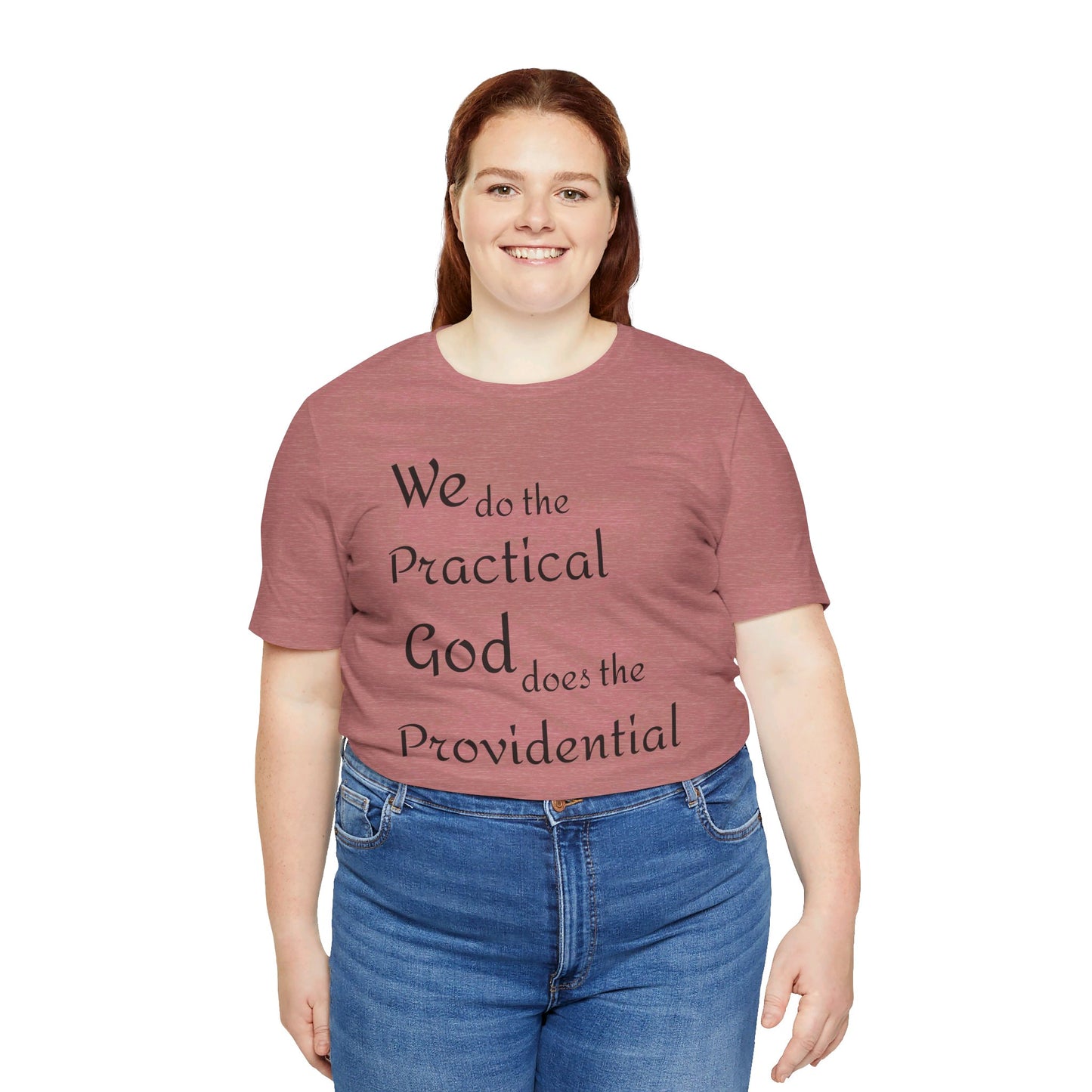 Unisex Jersey Short Sleeve -Practical/Providential