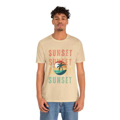 Unisex Jersey Short Sleeve-SUNSET