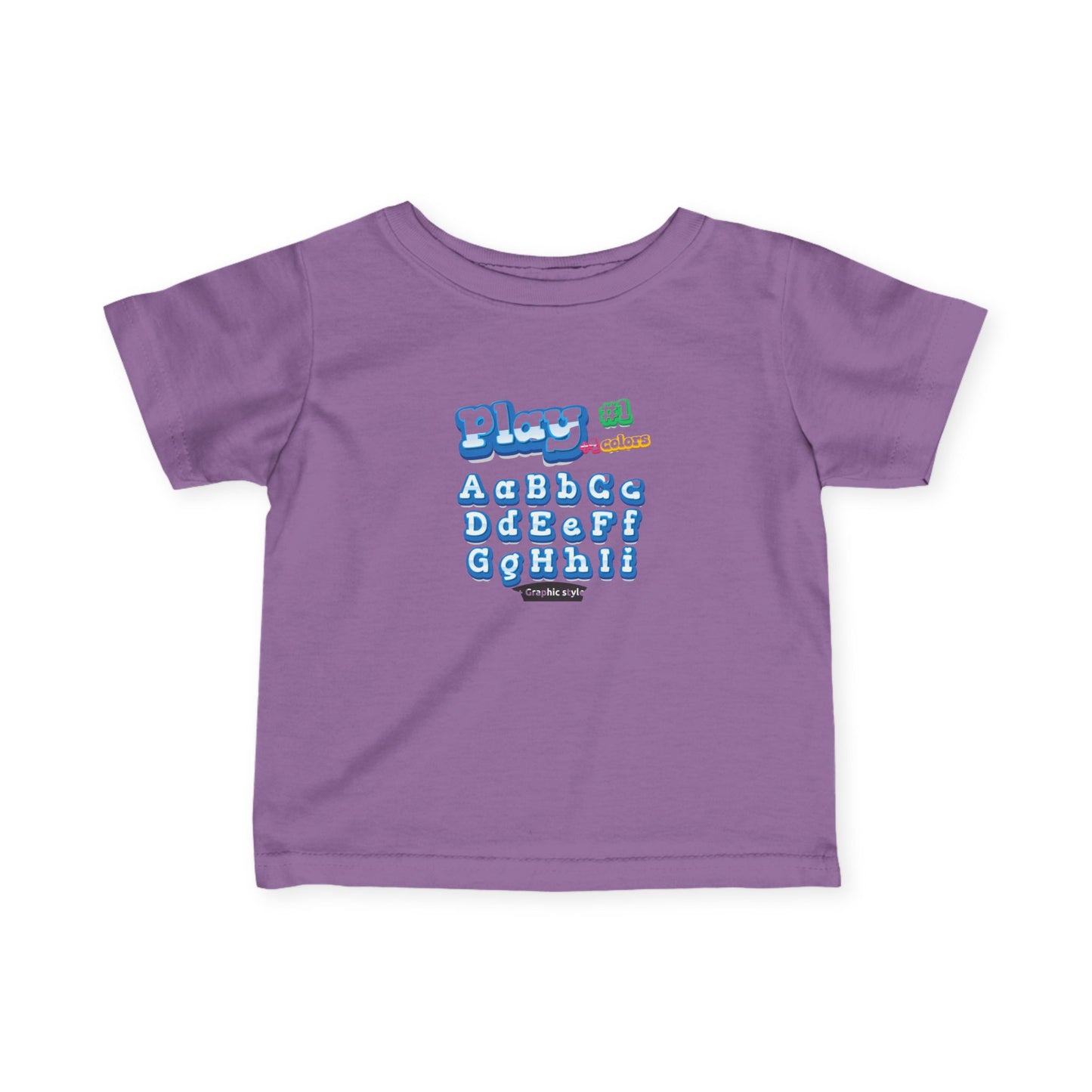 Playful Infant Jersey Tee - Cute Baby Shirt, Kids Fashion, Toddler Gift, Birthday Outfit, Playtime Clothing
