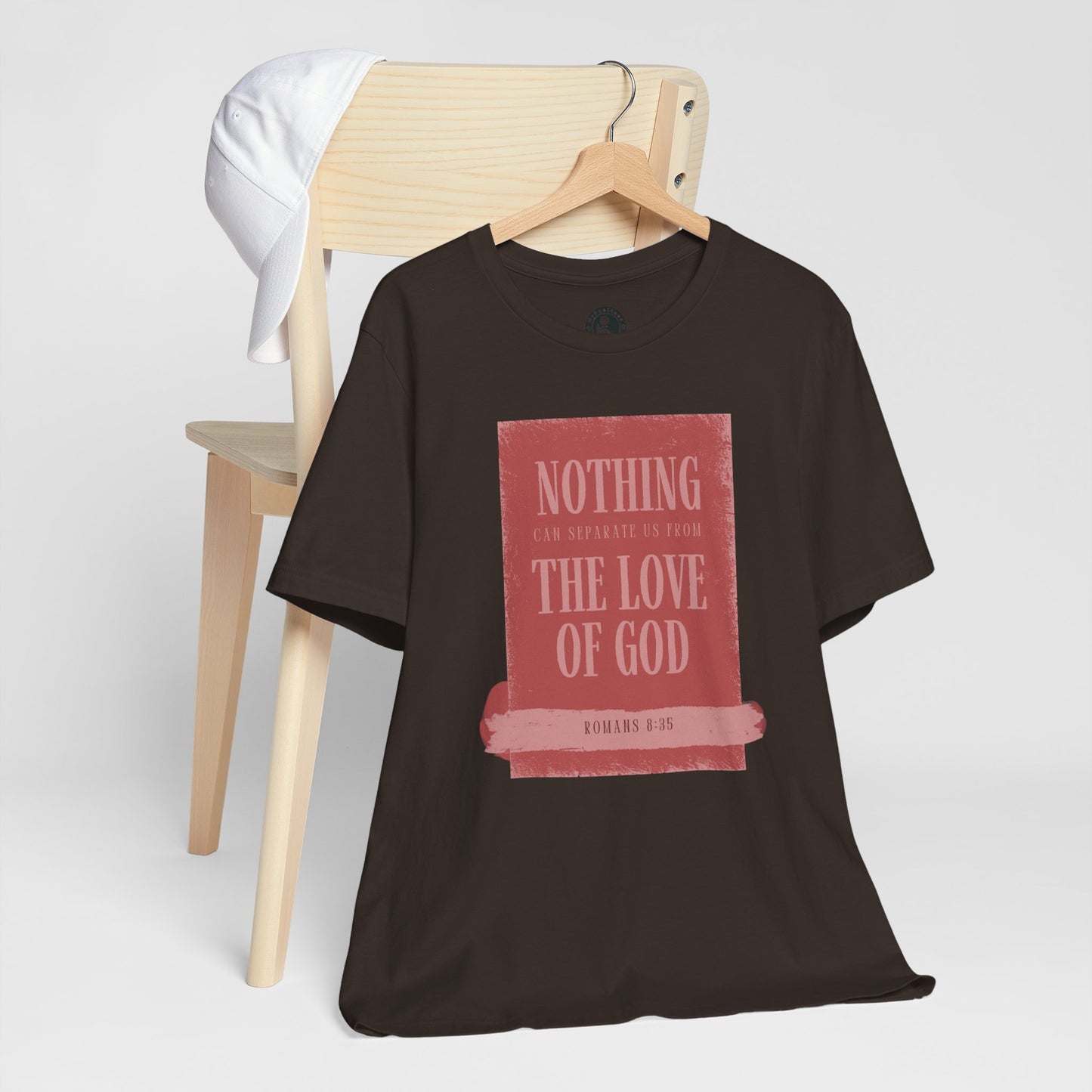 Unisex Jersey Short Sleeve-NOTHING SHALL SEPARATE US-BROWN