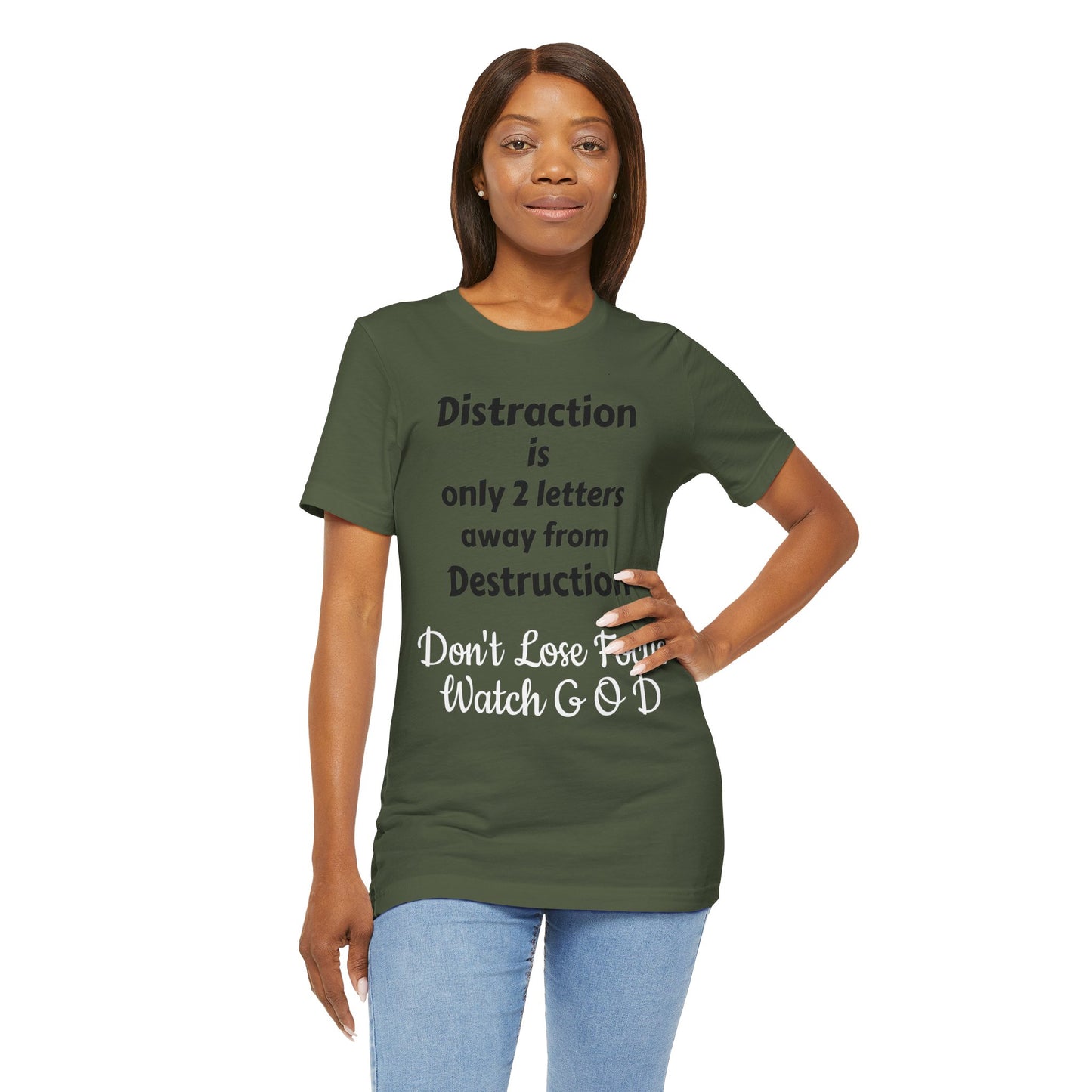 Unisex Jersey Short Sleeve-Distraction-Destruction