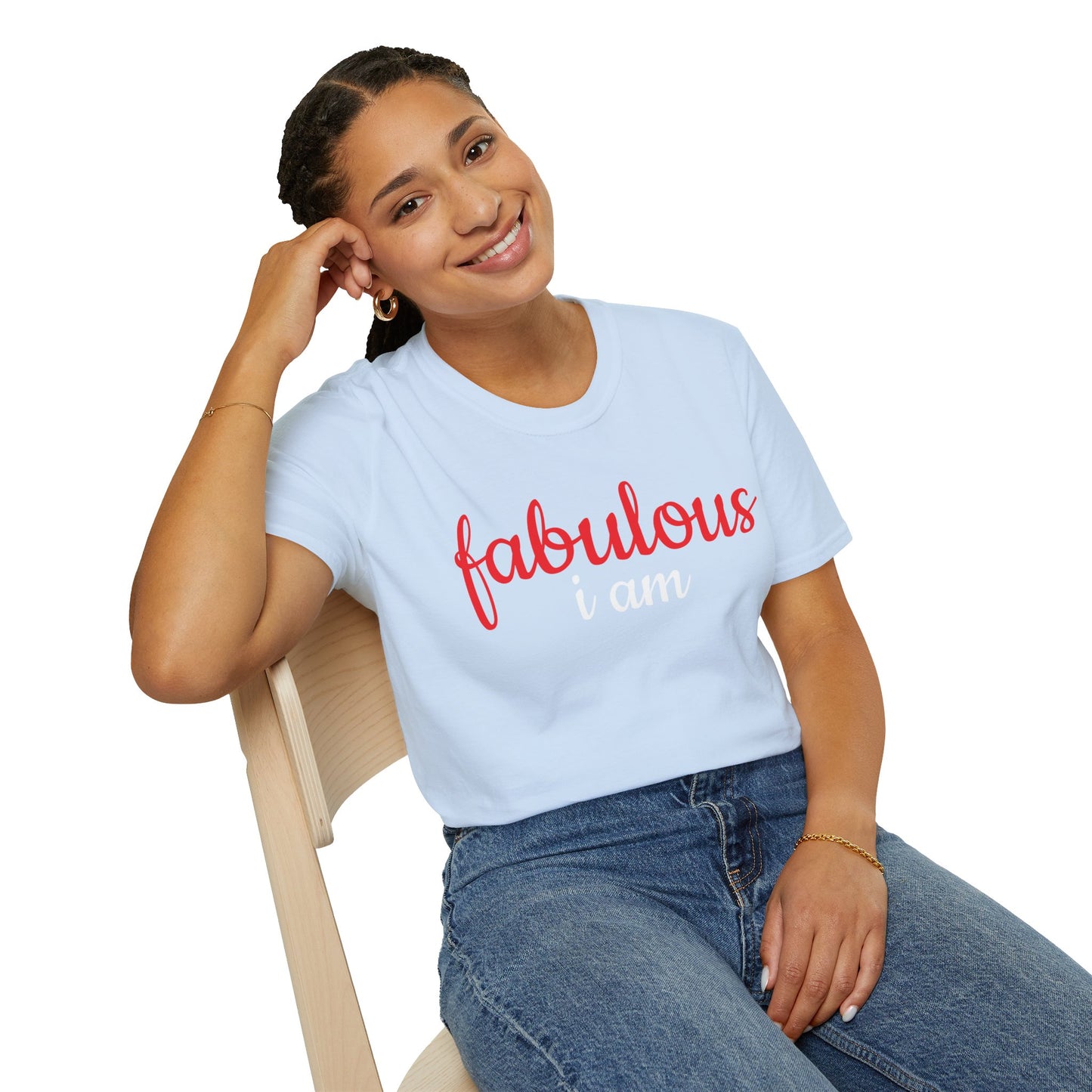 Unisex Softstyle Short Sleeve-fabulous i am