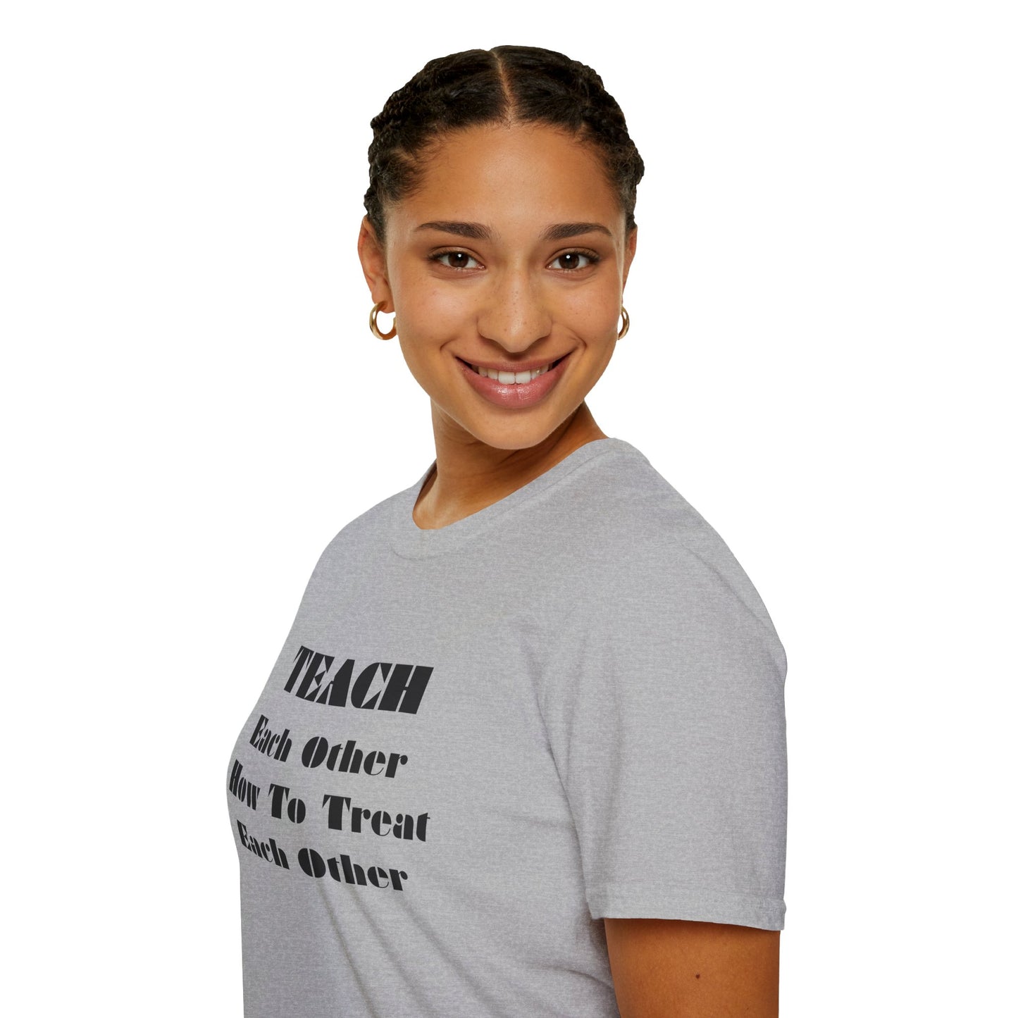 Unisex Softstyle T-Shirt-Teach Each Other
