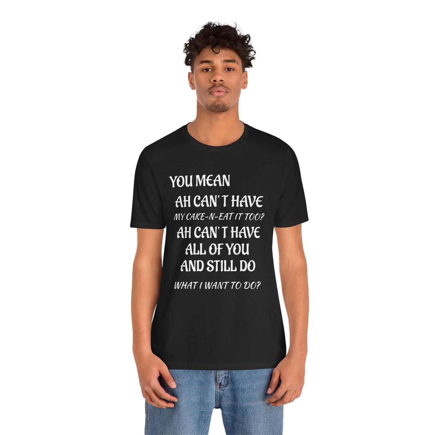Unisex Jersey Short Sleeve-CAKE