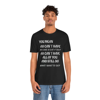 Unisex Jersey Short Sleeve-CAKE
