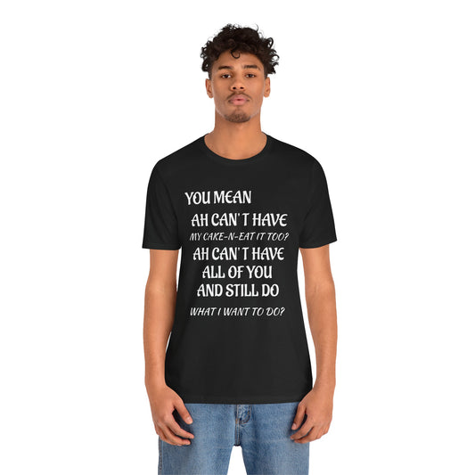 Unisex Jersey Short Sleeve-CAKE