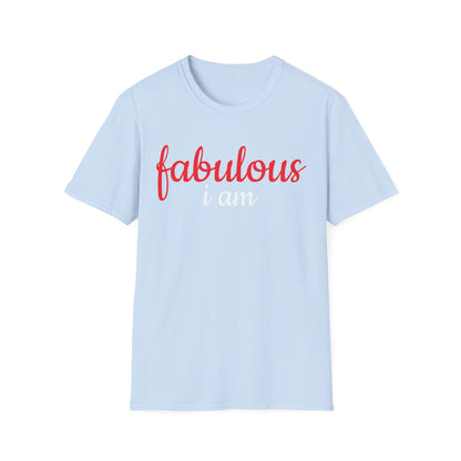 Unisex Softstyle Short Sleeve-fabulous i am