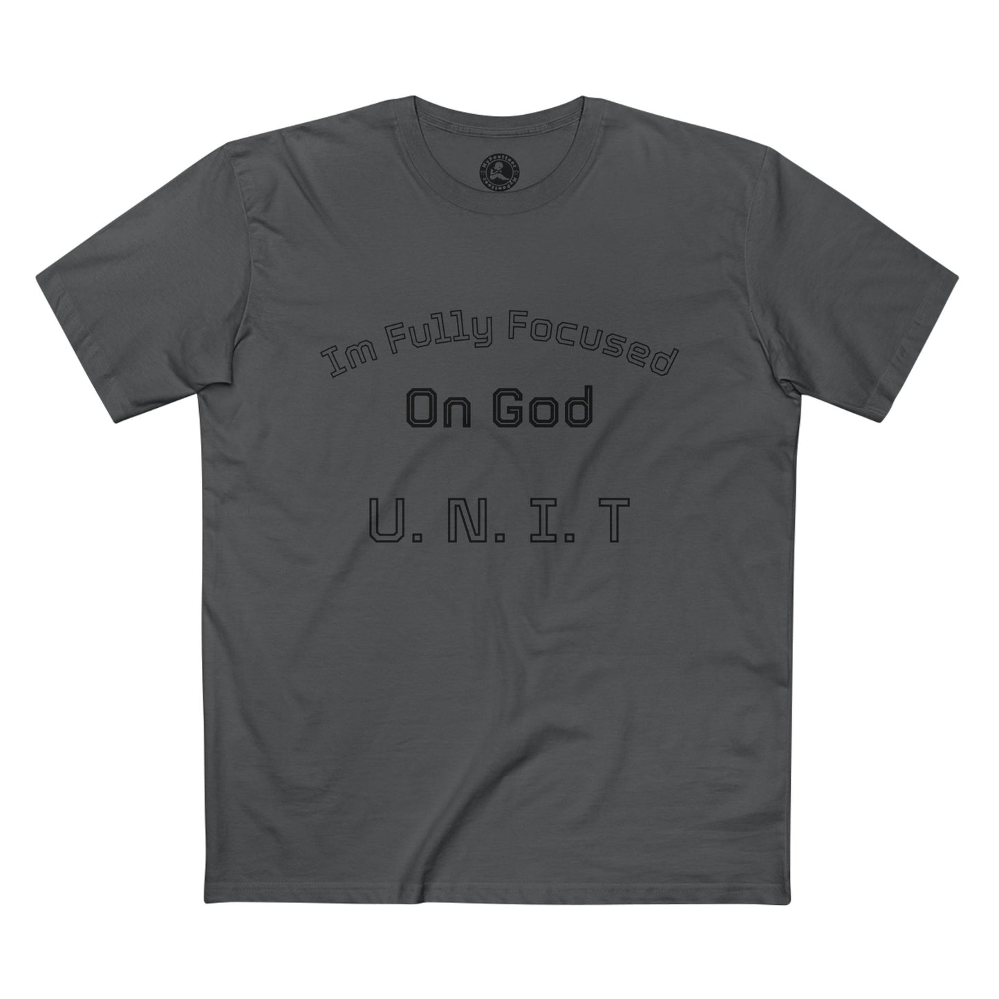 Faith T‑Shirt – "I'm Fully Focused On God U.N.I.T" Christian Tee
